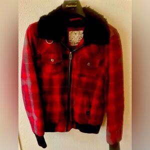 Pendleton Women's Red Bomber Jacket